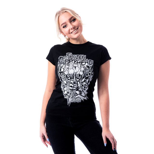 PoppyBunch T-Shirt Black Woman